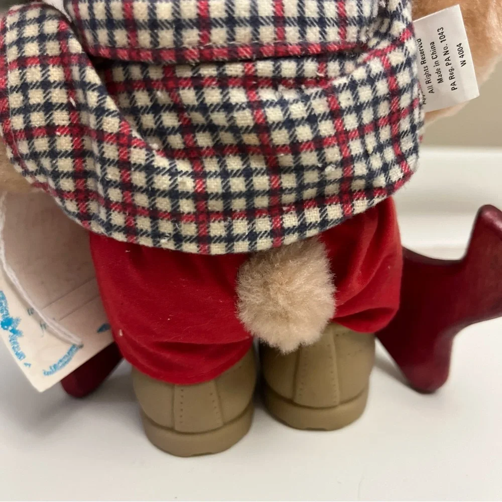 VTG Wendy’s Hamburger‎ Mascot Bear with Red and Brown Outfit